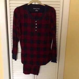 Lounge set elastic wide waist band with side pockets